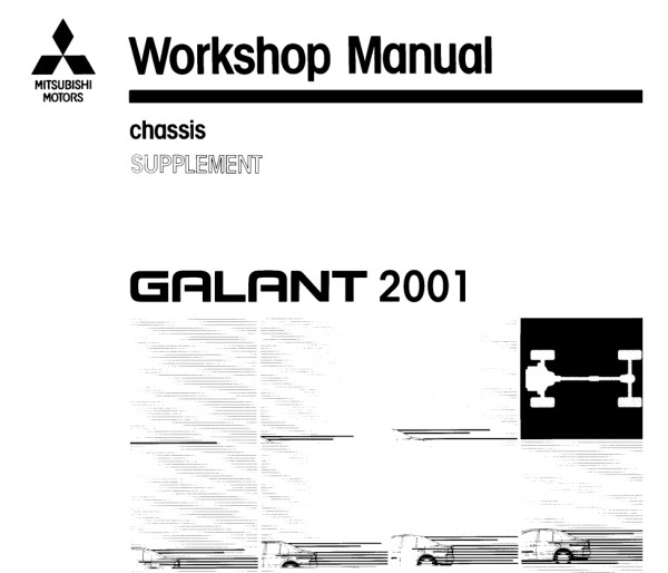 2001 Mitsubishi Galant Owner's Manual