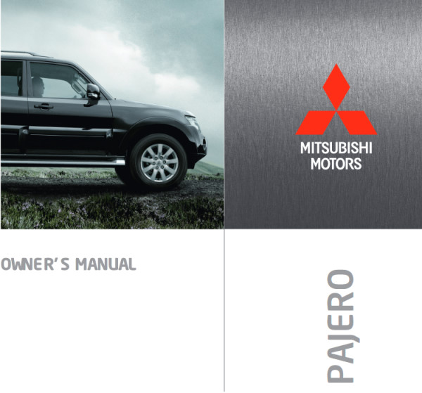 2008 Mitsubishi Pajero Owner's Manual