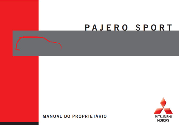 2014 Mitsubishi Pajero Sport Owner's Manual