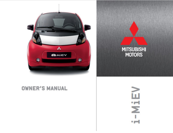 2013 Mitsubishi i-MiEV Owner's Manual